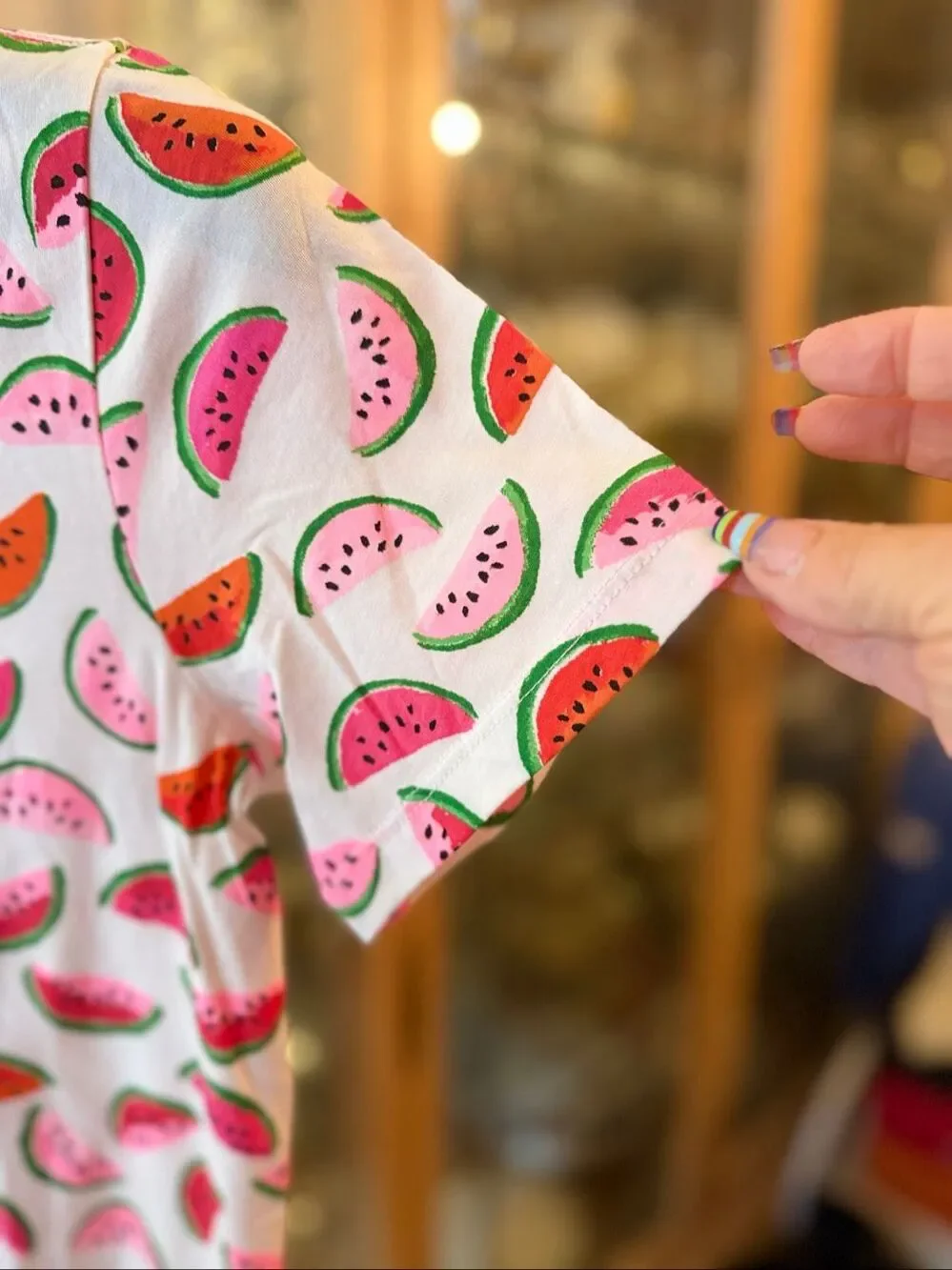 NWOT Kate Spade watermelon print tee.
